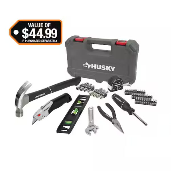 52-Piece Husky Homeowner's Tool Kit