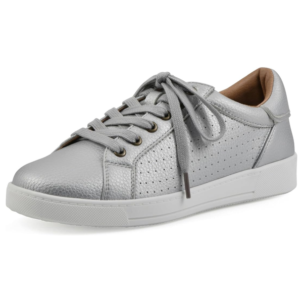 White Mountain Women's Uniform Lace-up Sneaker