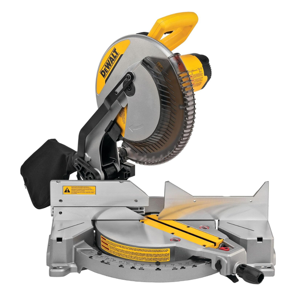 Dewalt 12" 15-Amp Single Bevel Compound Miter Saw