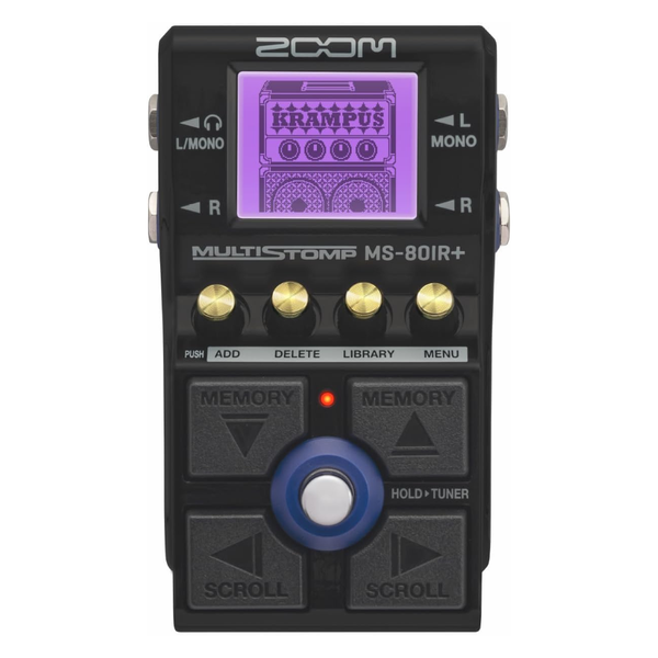 Zoom MS-80IR+ MultiStomp Amplifier Modeler IR Pedal