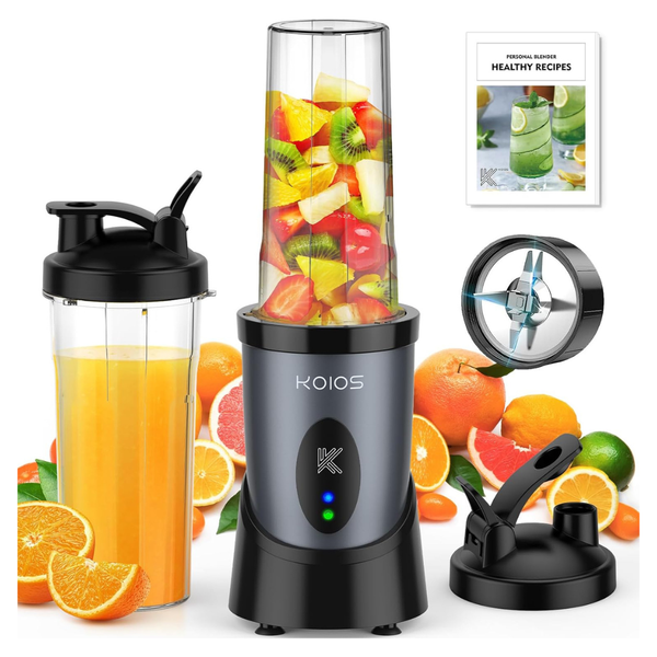 Koios 900W Personal Smoothie Blender With Two 22 Oz Cups