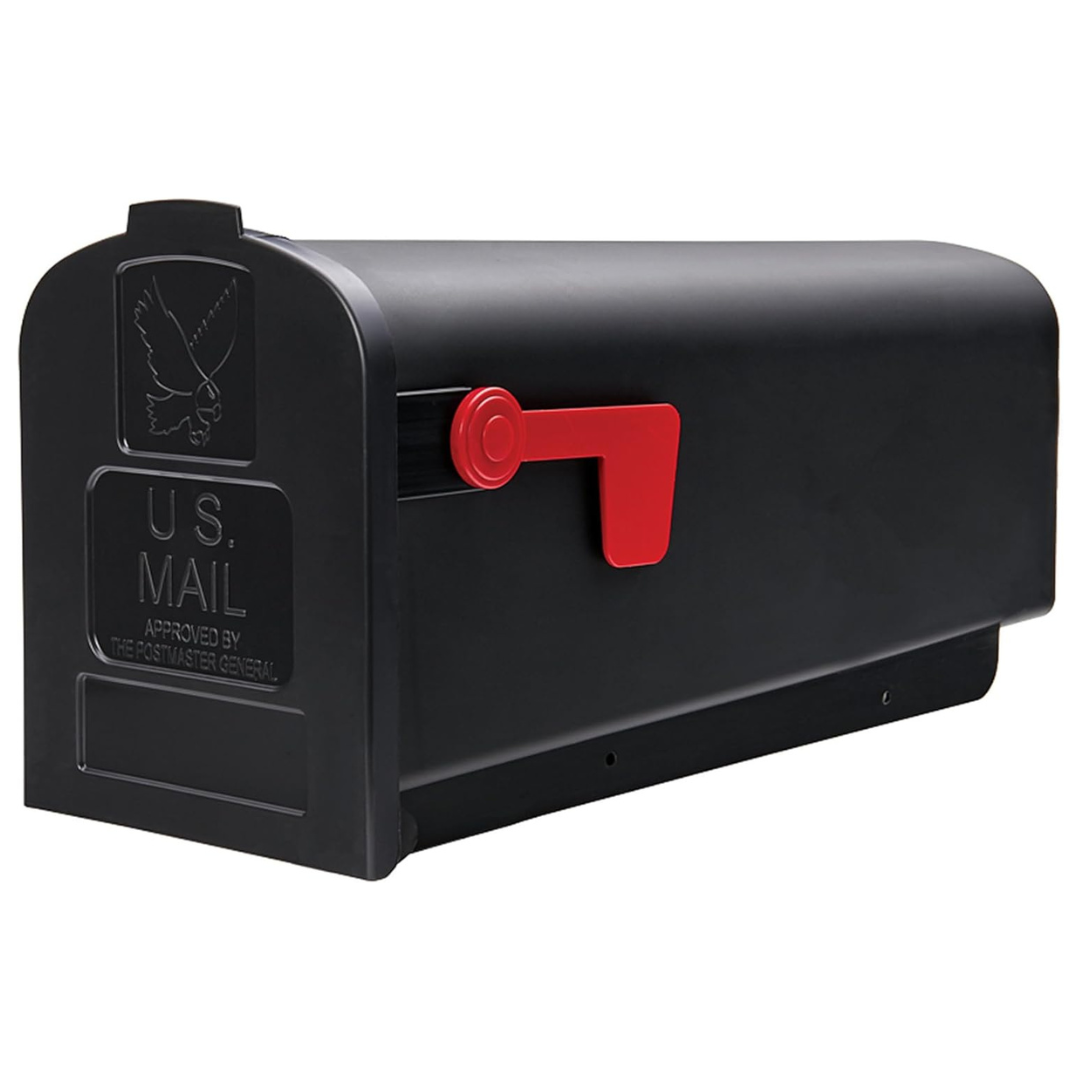 Architectural Mailboxes Parsons Medium Capacity Plastic Post Mount Mailbox