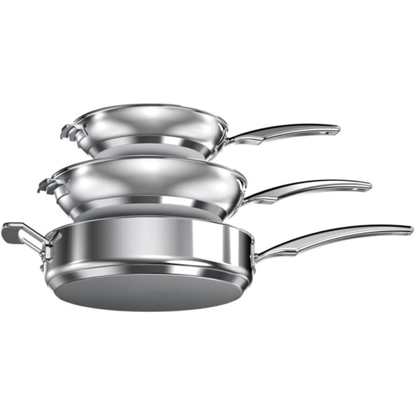 11-Piece Cuisinart SmartNext Stainless Steel Cookware Set