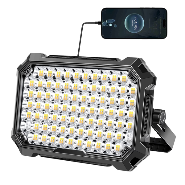 COSJM Portable Magnetic 320 LED Rechargeable 10,000 Lumen Work Light