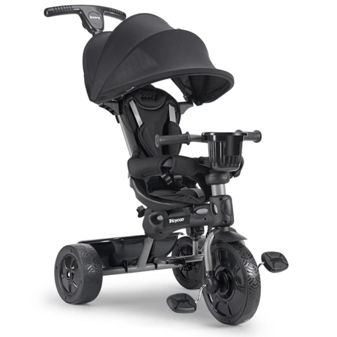 Joovy Tricycoo 4.1 Kids Tricycle W/ 4-Stages Featuring Extra-Wide Front Tire
