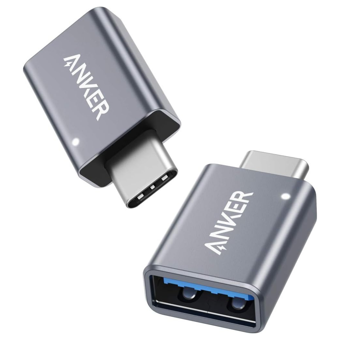 2-Pack Anker High-Speed Data Transfer USB C Adapter