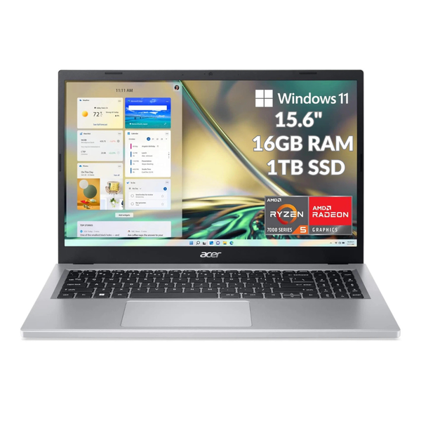 Acer Aspire 3 15.6" FHD Touch Laptop (Ryzen 5 7520U / 16GB RAM / 1TB SSD) [Certified Refurb]