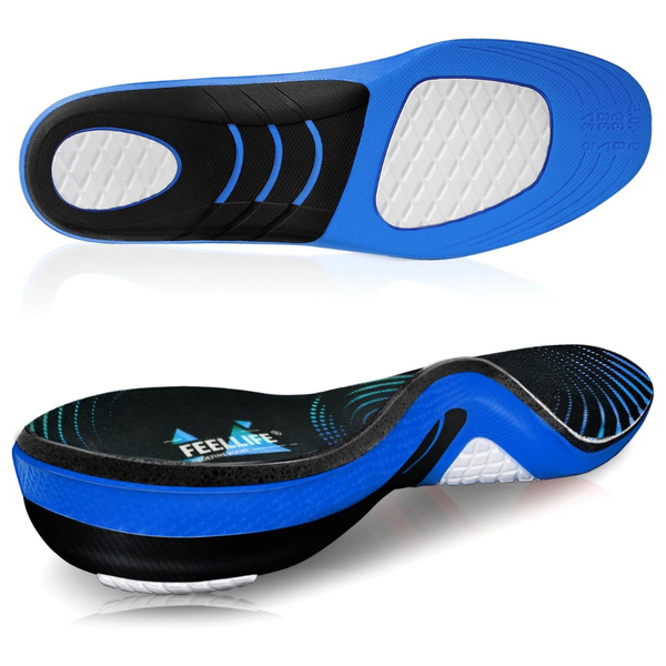 Pair Of Feellife Arch Support Shoe Insoles For Plantar Fasciitis Relief (Various)