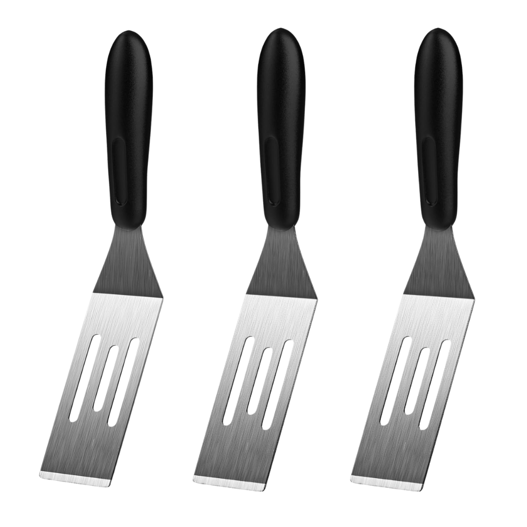 3-Piece Stainless Steel Small Spatula Set