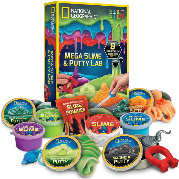 National Geographic Mega Slime And Putty Lab Kit