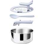 4QT Stainless Steel Sauce Pan With Stand-Up Lid