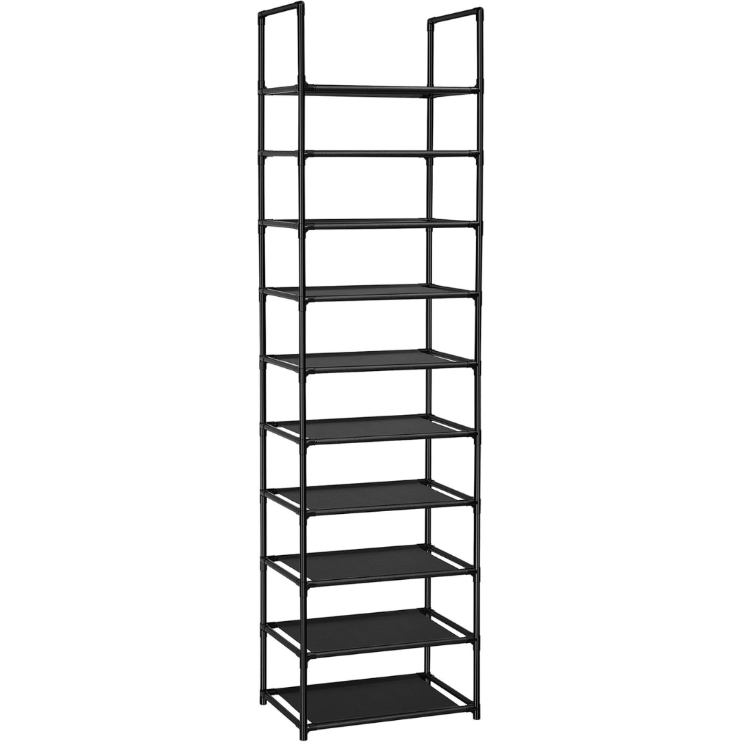 10-Tier Fiducial Home Shoe Rack With Up To 20-25 Pairs Capacity