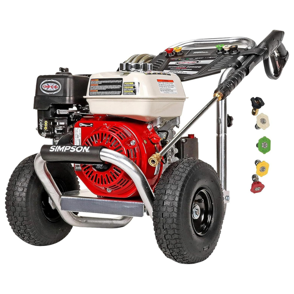 Simpson Aluminum 3600 PSI 2.5-GPMs Cold Water Gas Pressure Washer