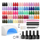 55-Piece Beetles 32 Colors Gel Nail Polish Kit