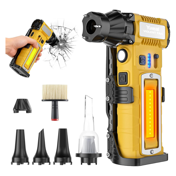 8000mAh Compressed Cordless Rechargeable Air Duster