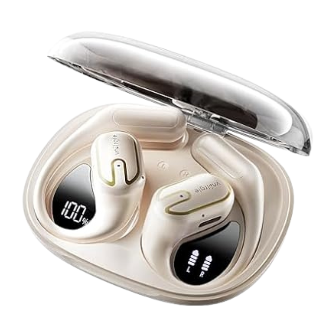 Vnilrgle Upgraded Over Ear Open Ear Bluetooth 6.0 Headphones