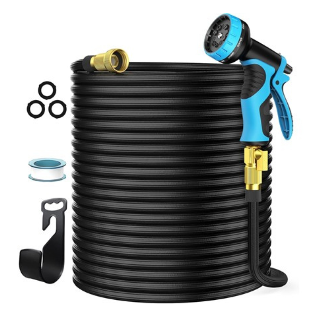 100ft Expandable Garden Hose With Nozzle