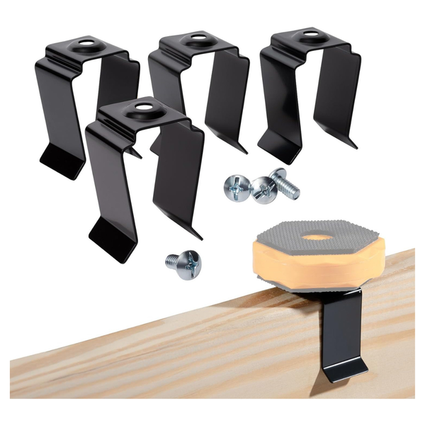 4-Pack Powertec Gripper Clips With Screws