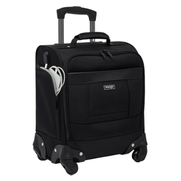 17" Wrangler Underseat Spinner Carry-On Luggage