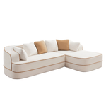 Aukfa 106" 2-Piece Modular Sectional Sofa