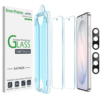 2-PkGalaxy S26+ Auto-alignment OneTouch Screen Protector + Camera Lens Protector
