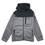 Reebok Men's Textured Soft Woven Hooded Fleece Jacket (2 Colors)