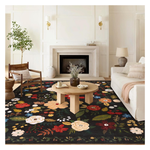 8x10ft Vintage Floral Area Rug (4-Colors)