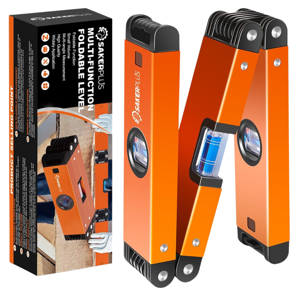 SakerPlus 24" Multi-Function Folding Level Tool