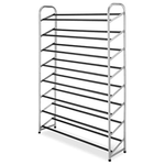 Whitmor 8-Tier Standing Shoe Rack For 40-Pairs of Shoes