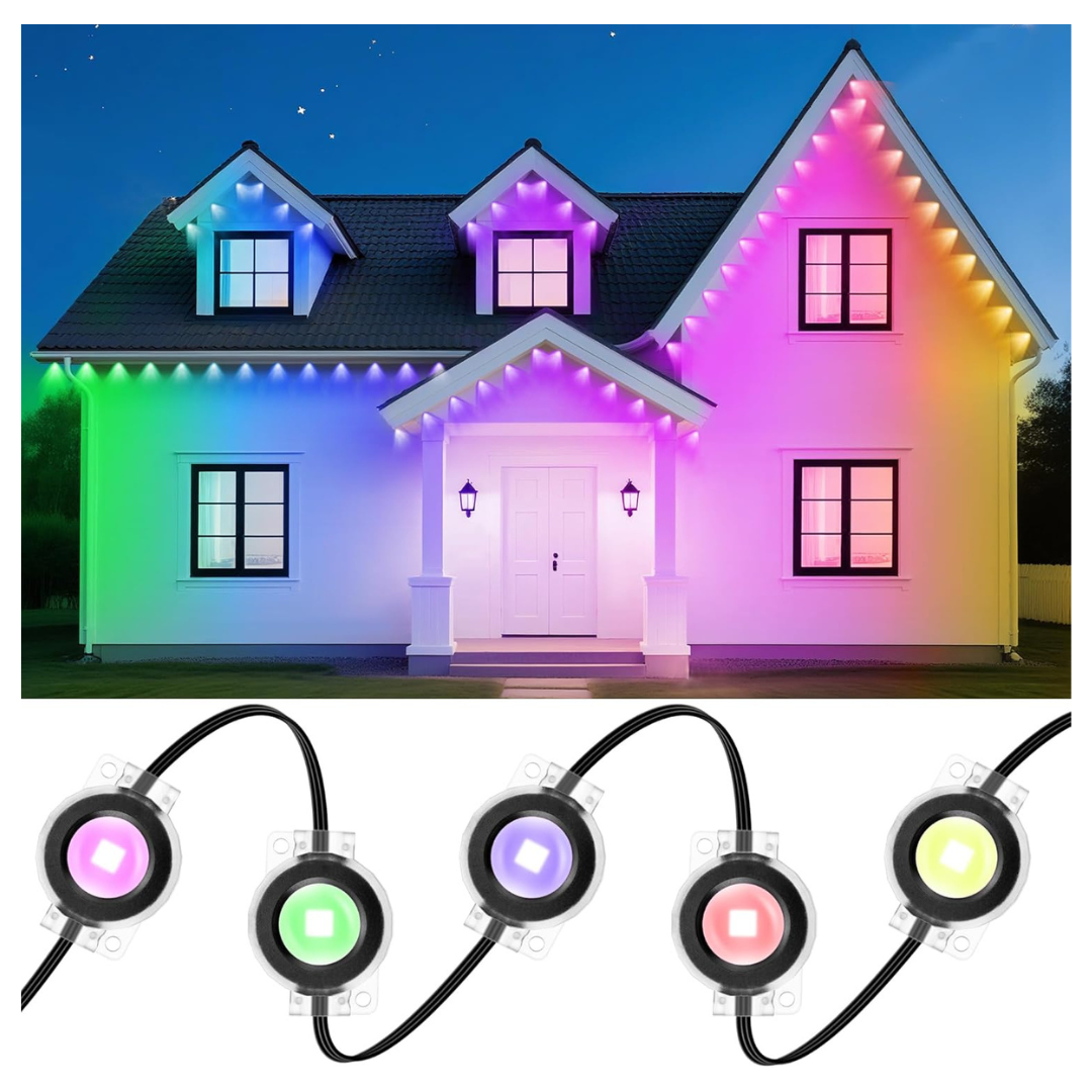 111FT Delitor Permanent Outdoor Smart Lights