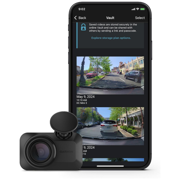 Garmin Mini 3 Ultracompact 1080p HD Dash Camera