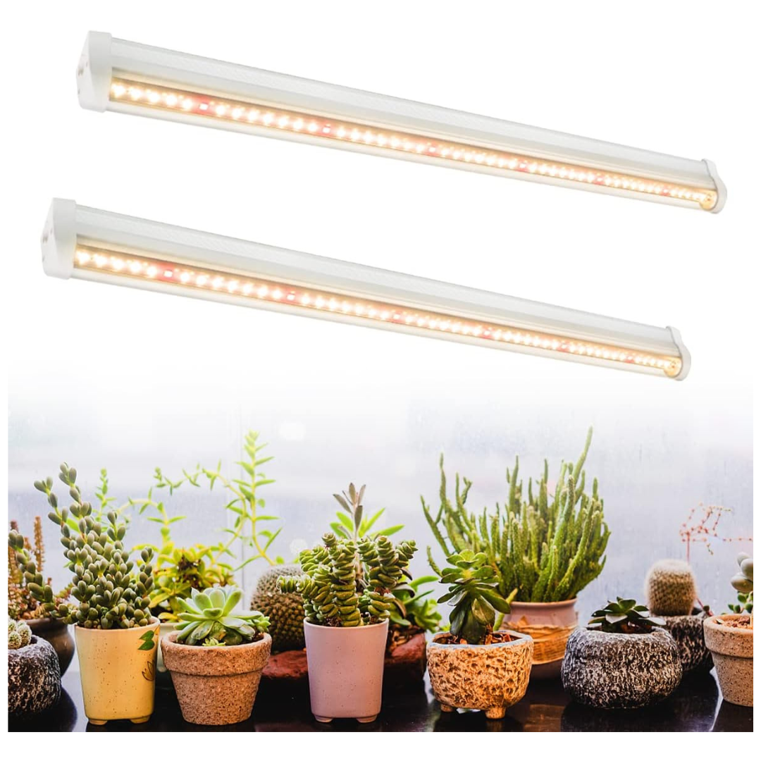2-Pack 5000K Full Spectrum T5 Grow Lights