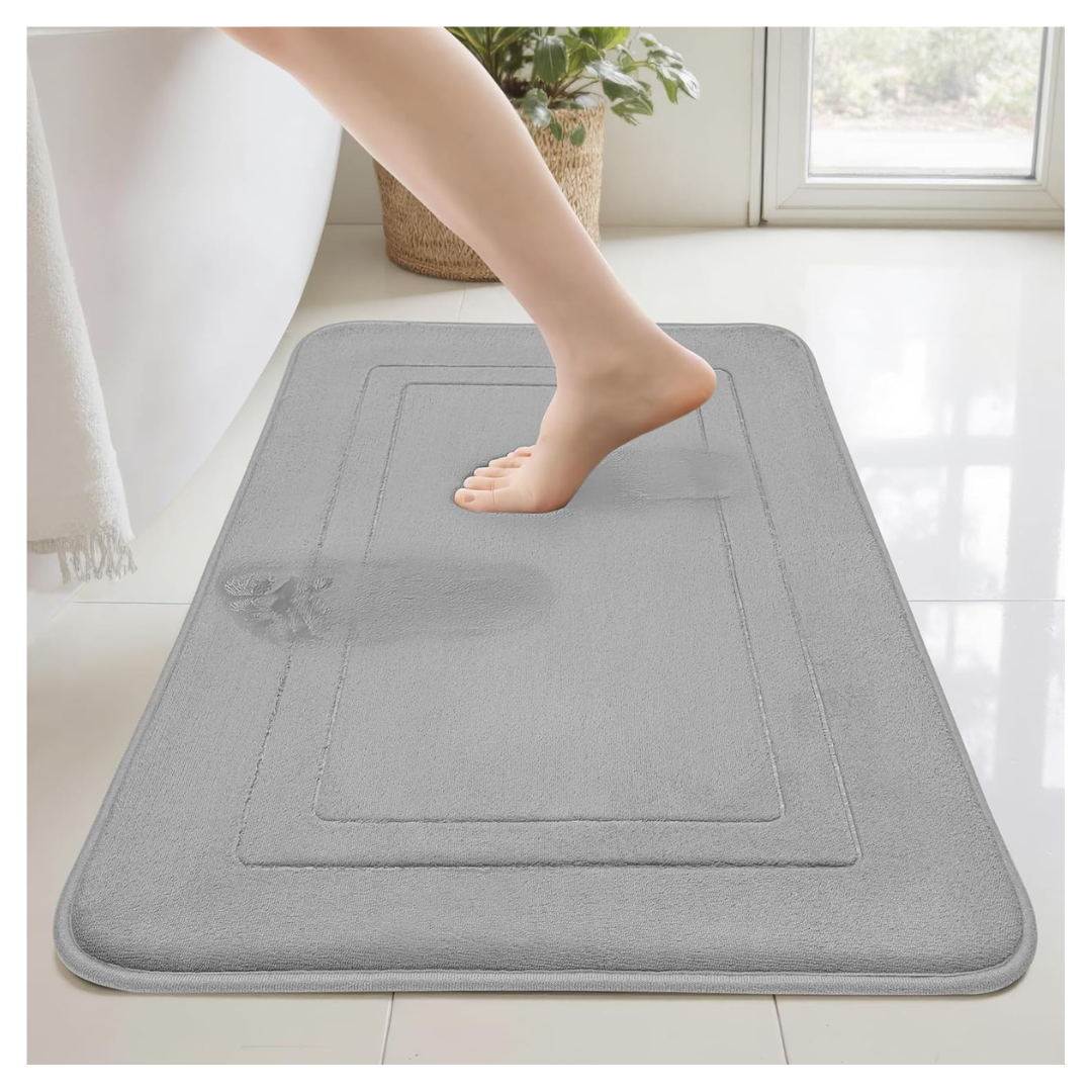 Super Soft Absorbent Memory Foam Bath Mat