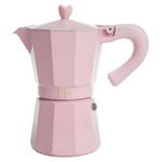 Stovetop Espresso And Coffee Maker With Iconic Heart Knob