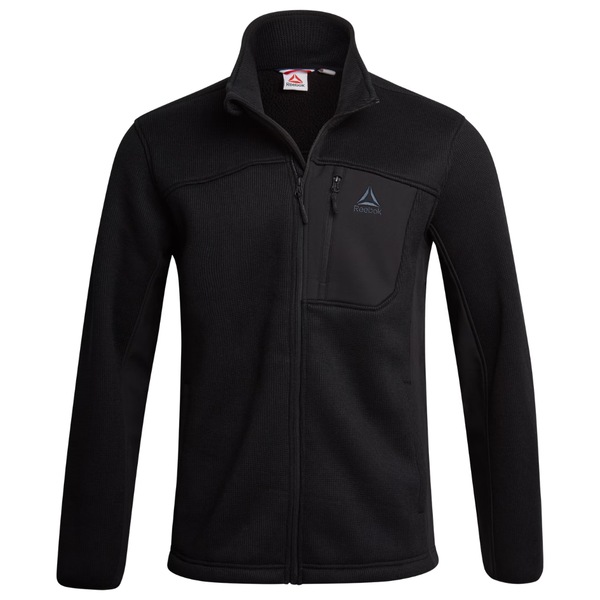 Reebok Men's Textured Fleece Jacket
