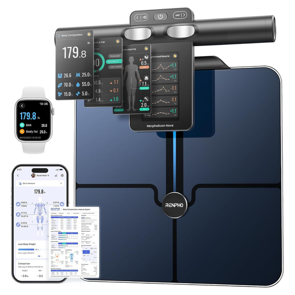 8-Electrode Composition Scale For Body Weight