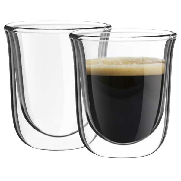2-Piece 2oz Javaah Double Walled Espresso Cups Set
