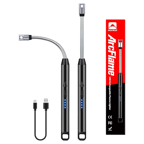 2-Pack Swardroof Rechargeable Electric Candle Lighters