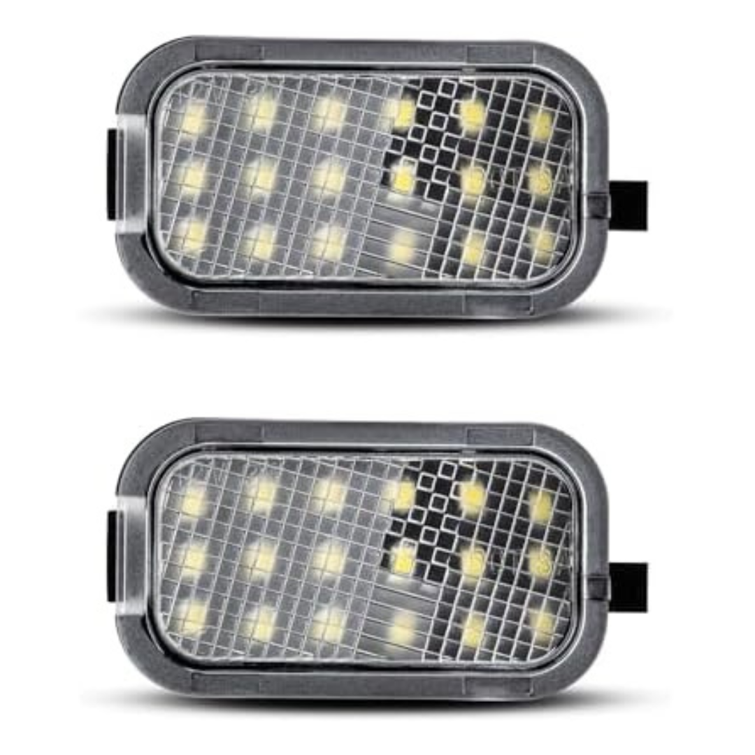 2-Piece LED Under Side Mirror Light Puddle Lamp Welcome Light