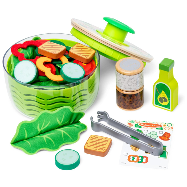 Melissa & Doug Salad Spinner Pretend Play Set
