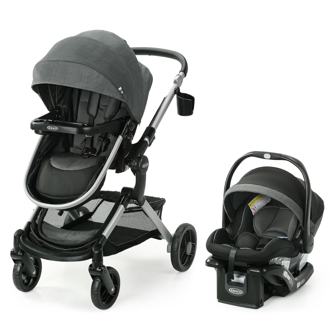 3 In 1 Modes Nest Modular Stroller & Car Seat Combo
