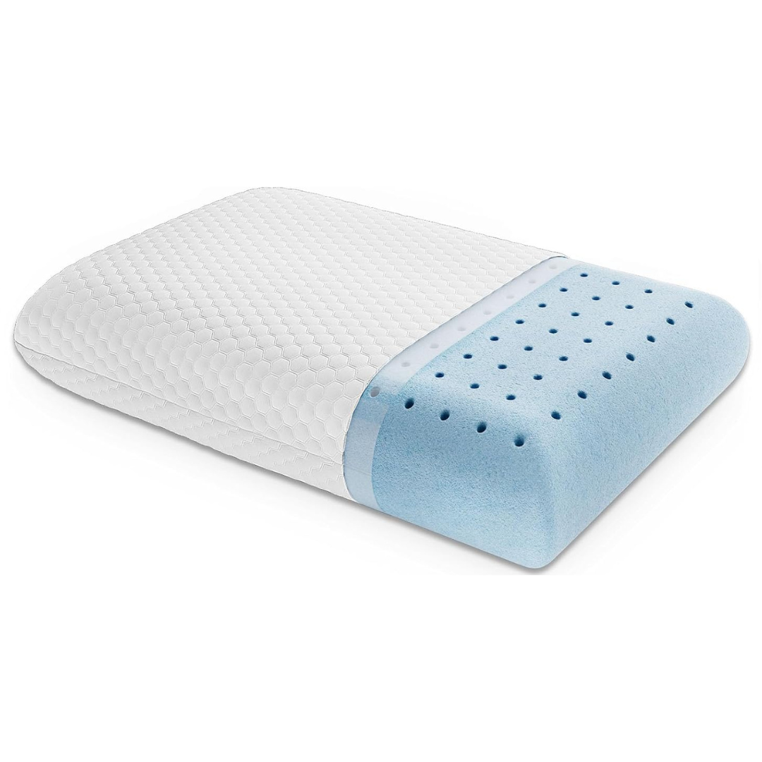 Memory Foam Standard Pillow w/Washable Cover
