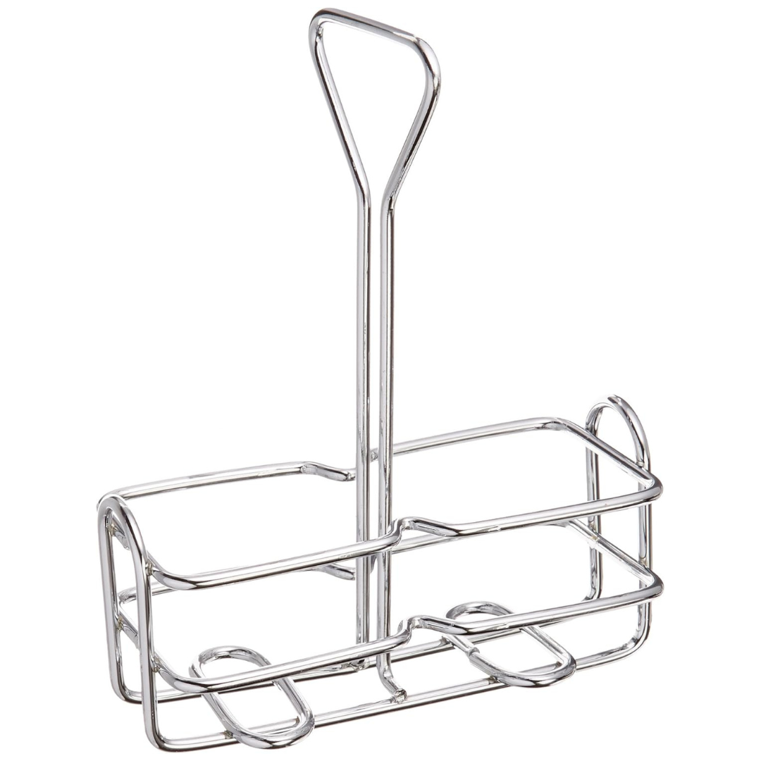 Winco 6-Oz WH-3 Square Oil and Vinegar Holder