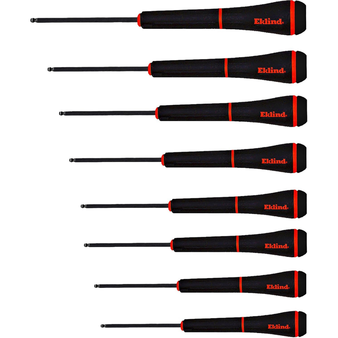 8-Piece 92500 PSD Ball-Hex (allen) Precision Screwdriver Set