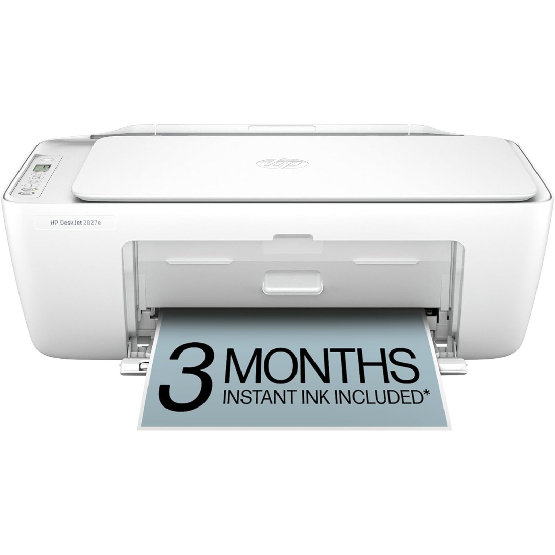 HP DeskJet 2827e Wireless Inkjet Printer