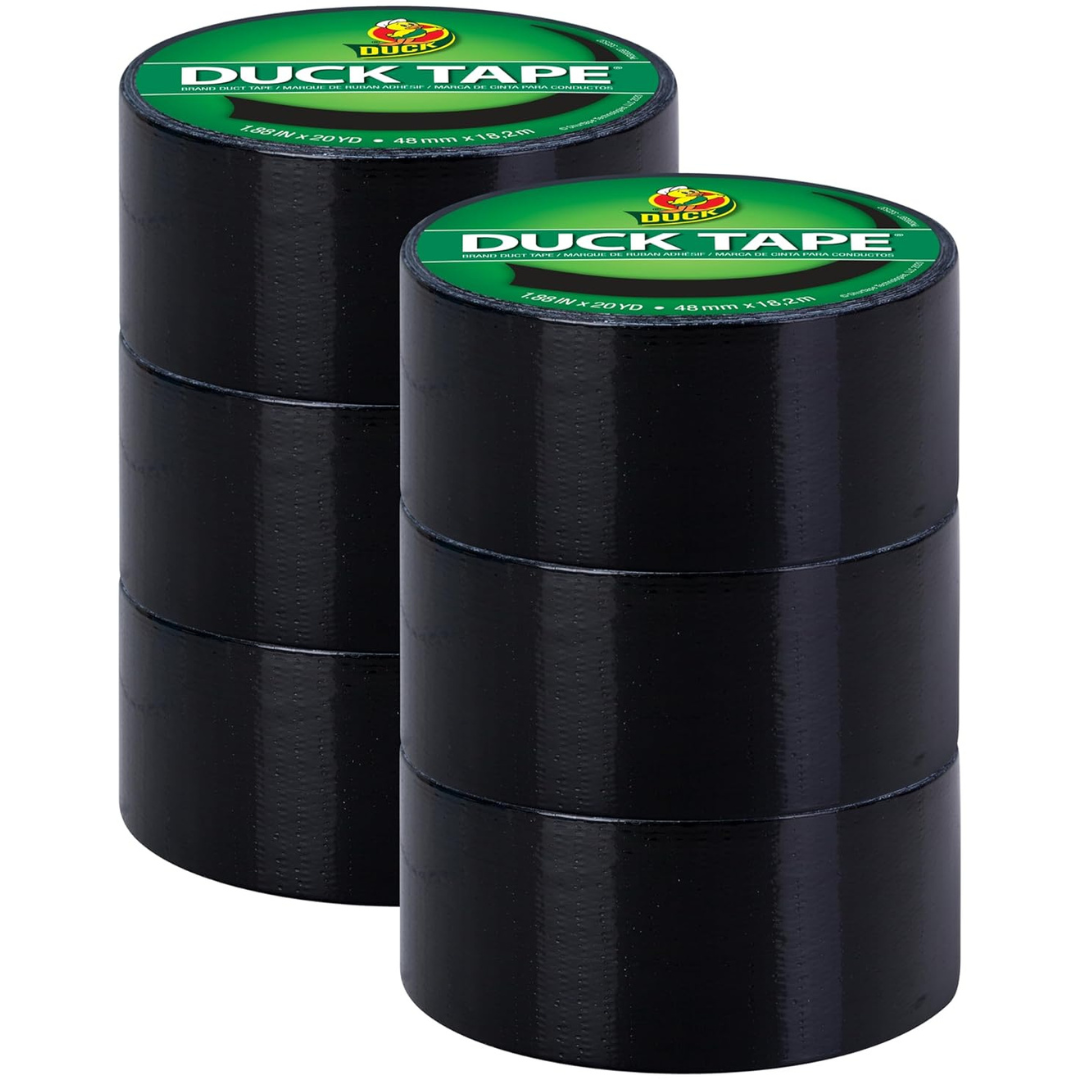 6-Rolls Duck Brand Color Duct Tape