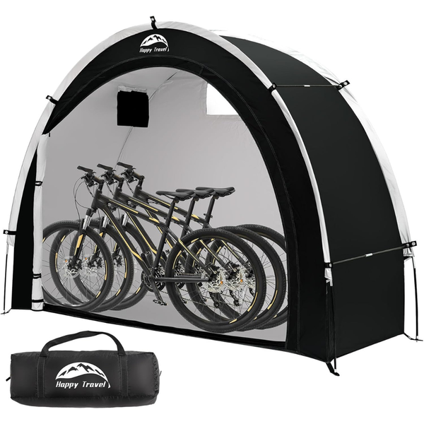 PU4000 Waterproof Outdoor Portable Bike Storage Shed Tent