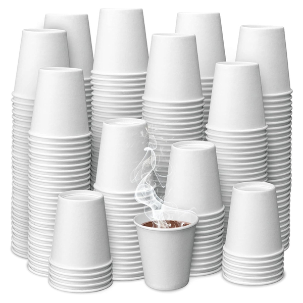 500-Count 8-Oz Disposable Paper Cups