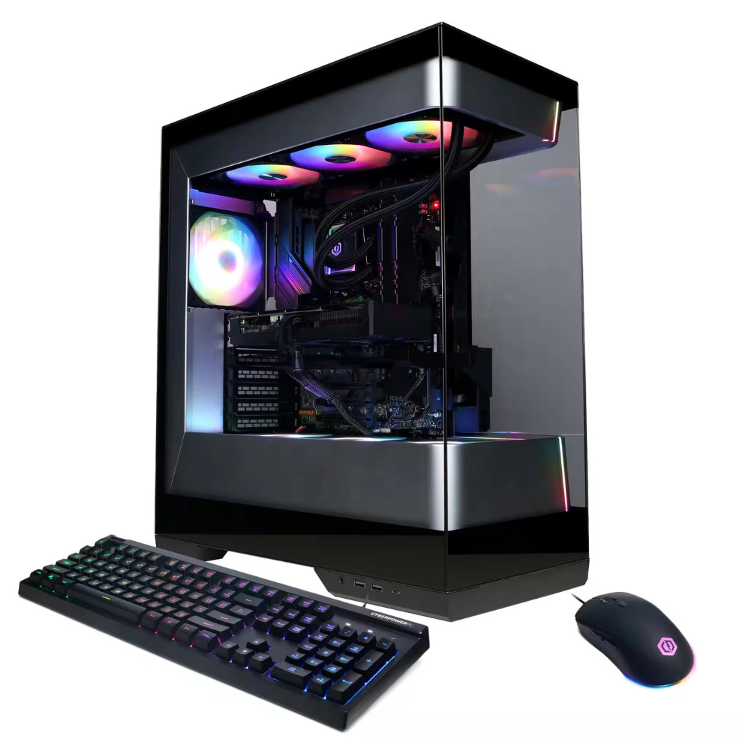 CyberPowerPC Gaming Desktop (Ryzen 7 7800X3D / 32GB RAM / 2TB SSD / 16GB RX 9070 XT)