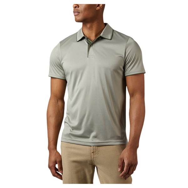 32 Degrees Men's Stretch Flow Tipped Polo
